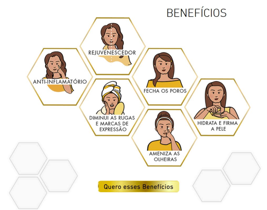 Creme Antirrugas Beenew | 3 frascos 3 dsdsd