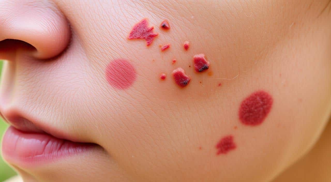 manchas faciais manchas faciais