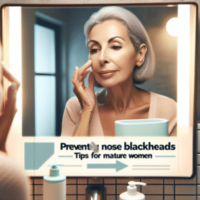 Prevenindo Cravos no Nariz Dicas para Mulheres Maduros