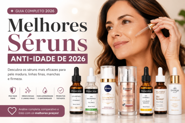 Melhores Séruns Anti-idade de 2026